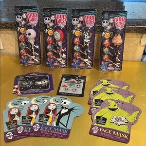 Disney Nightmare Before Christmas NWT Party Supplies Set - Black, Purple, Yellow
